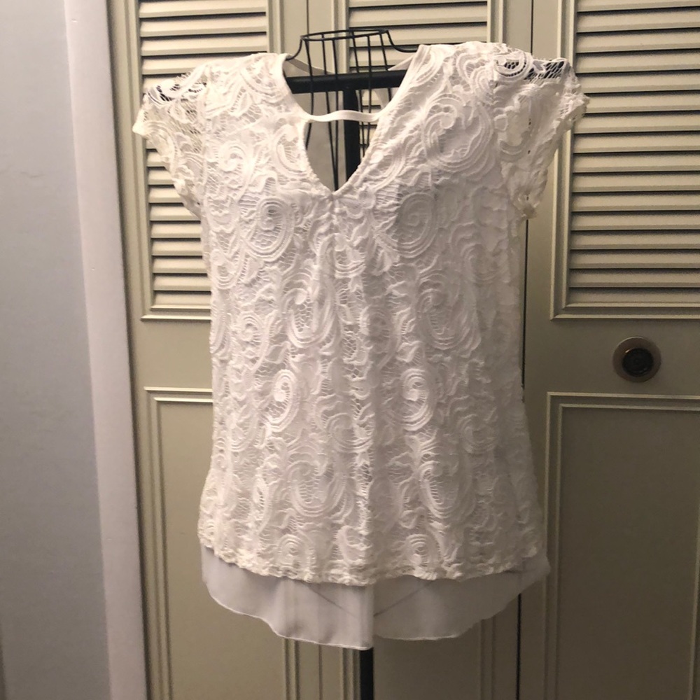 Maurice’s lace lined top